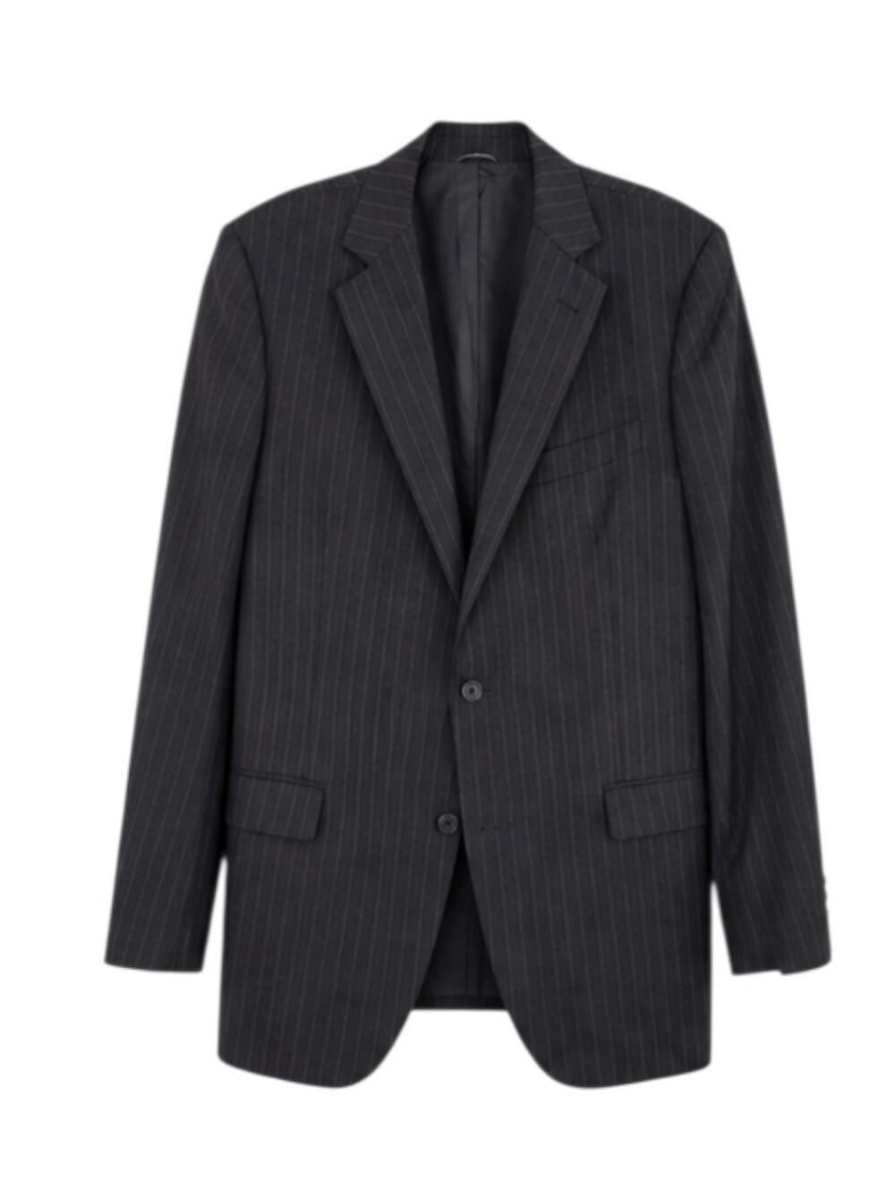 Brooks Brothers 1818 Fitzgerald Wool Pinstripe Blazer Made USA Size 39L 33W - Picture 2 of 10
